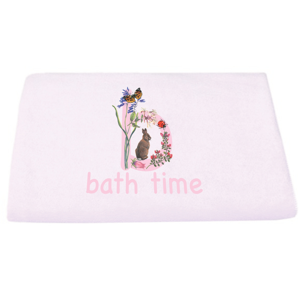 pink bath time