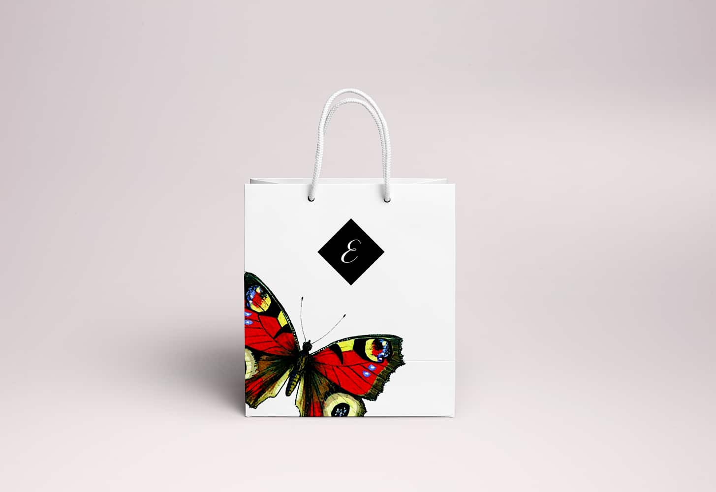 Shopping Bag Butterflies 02